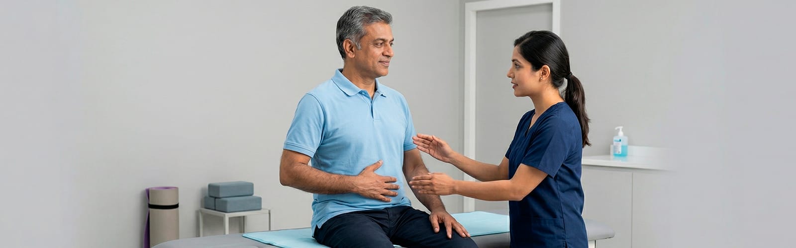 Dyssynergic defecation treatment